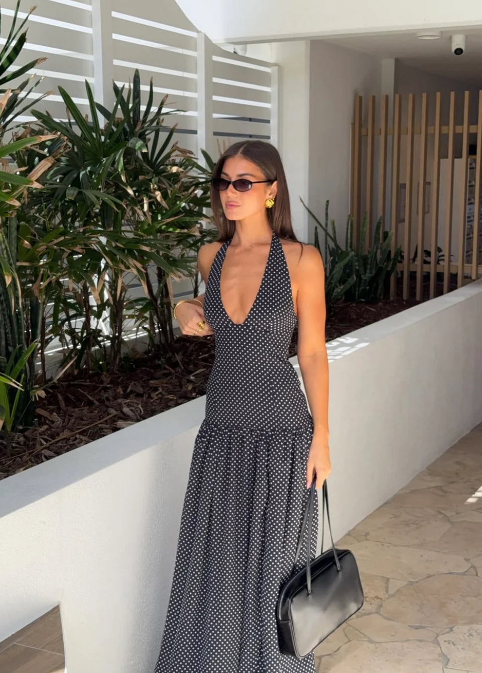 WHITEFOX-SWEET TEMPTATION HALTER MAXI