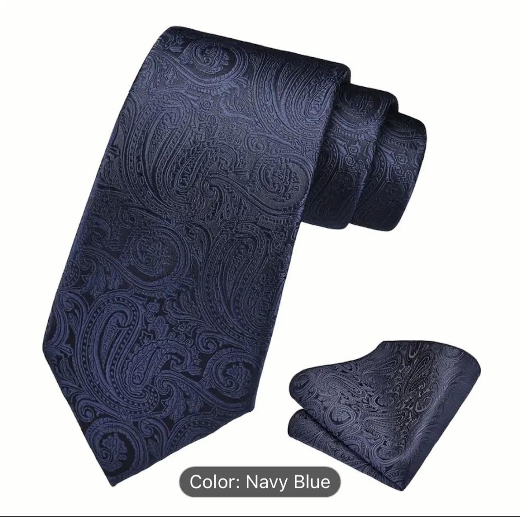 DRESS TIE - NAVY