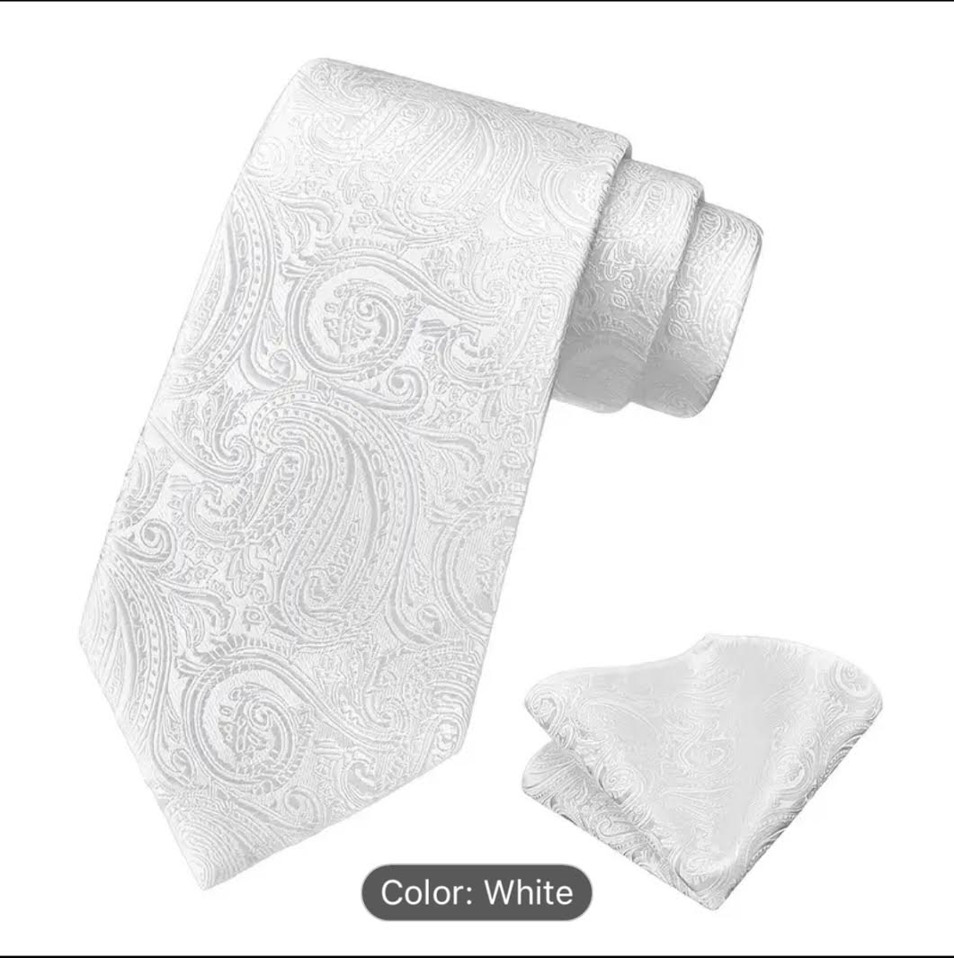 DRESS TIE - WHITE