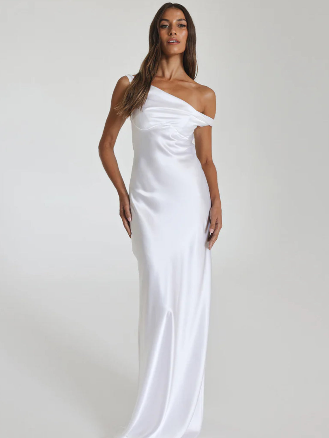 NATALIE ROLT -MONIKA GOWN white