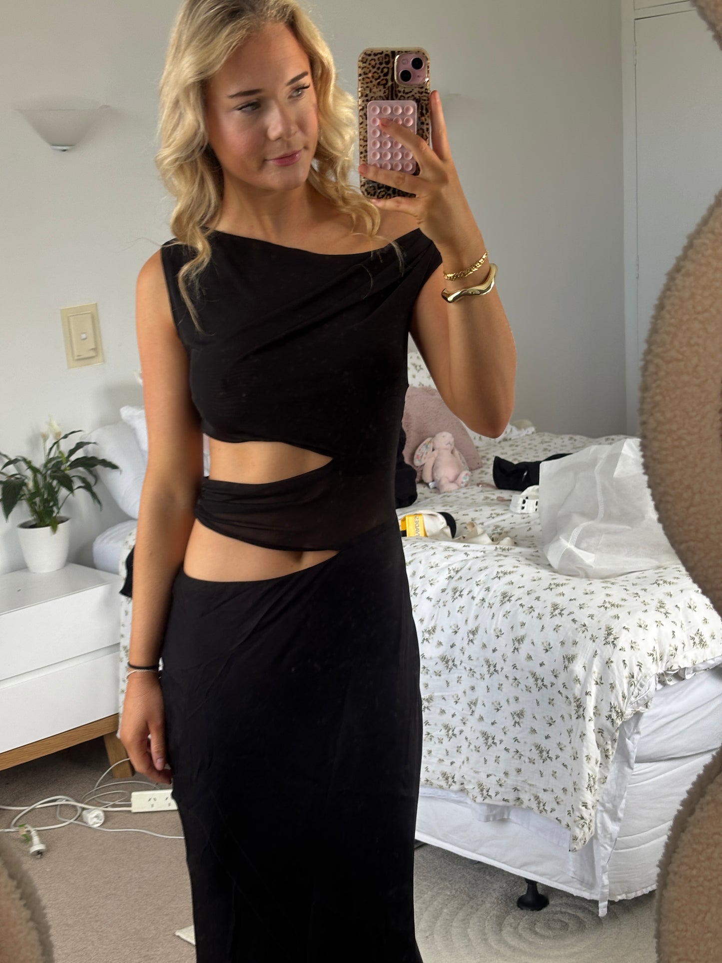 BEC AND BRIDGE-WHORL ASYM DRESS