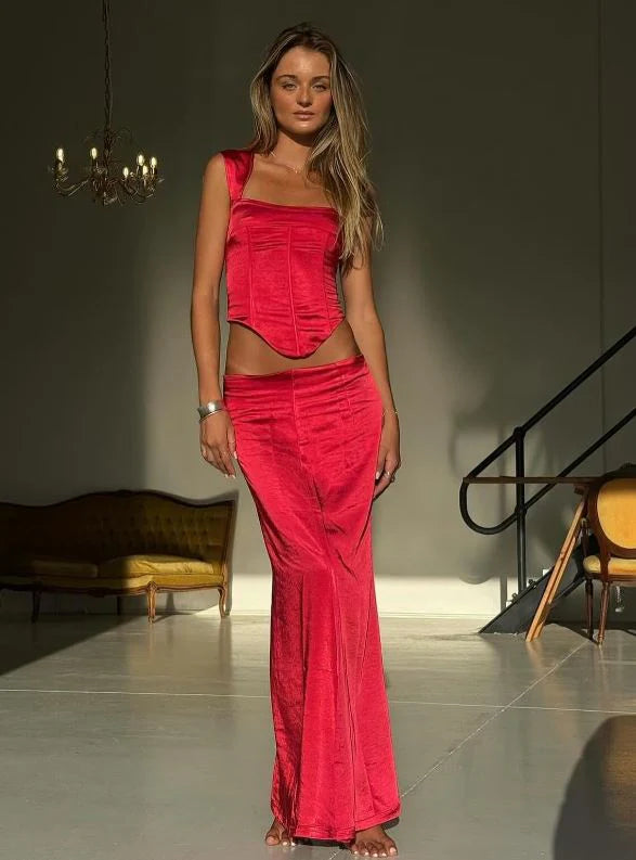 I AM DELILAH - VALARIE SET RED- SMALL