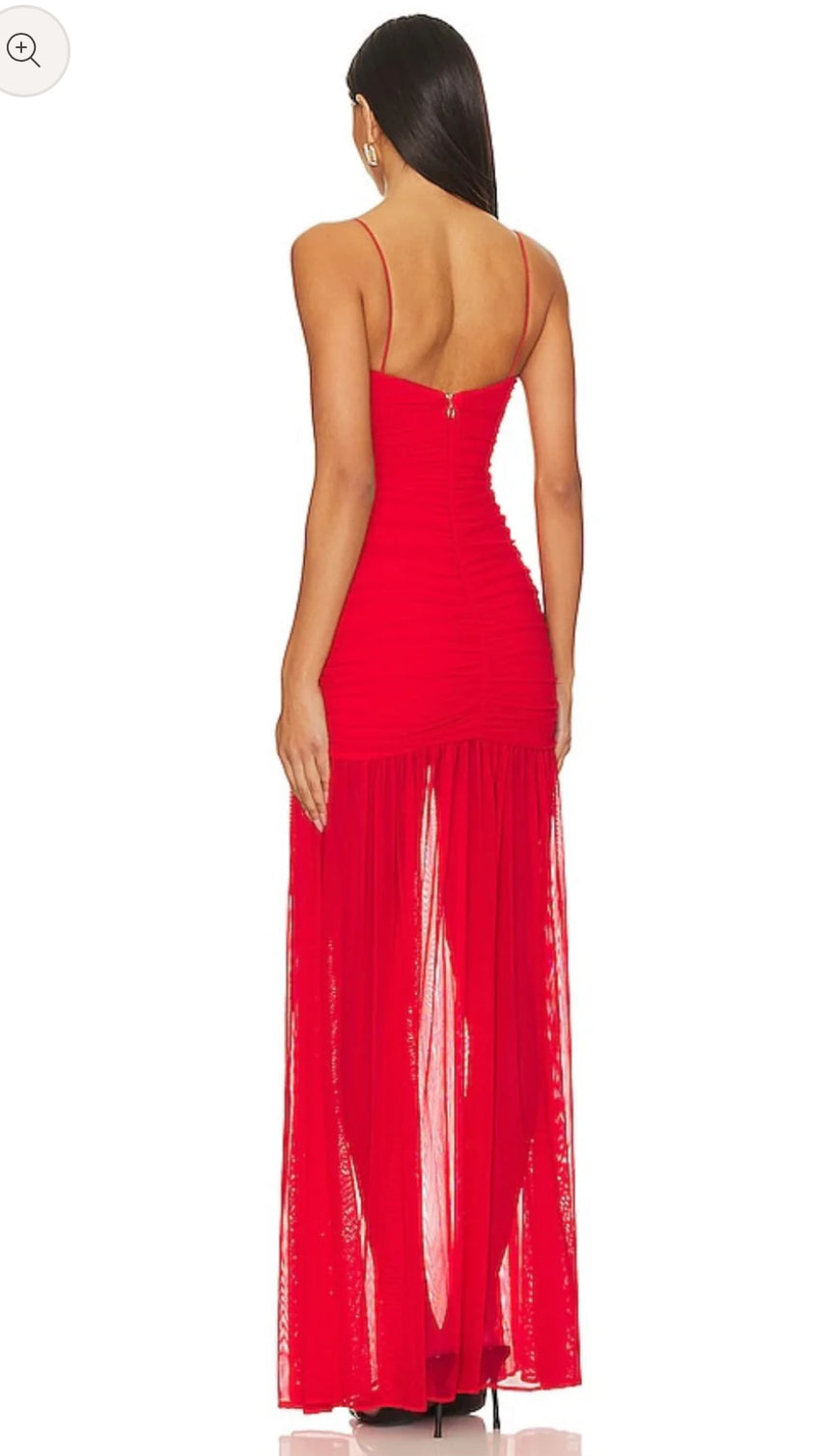 NOOKIE - MONROE MAXI DRESS RED