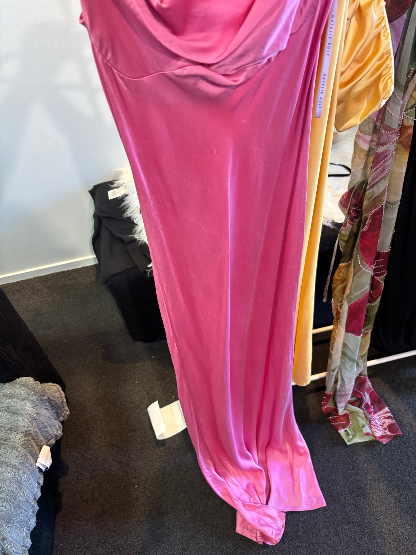 NATALIE ROLT-MONICA GOWN PINK