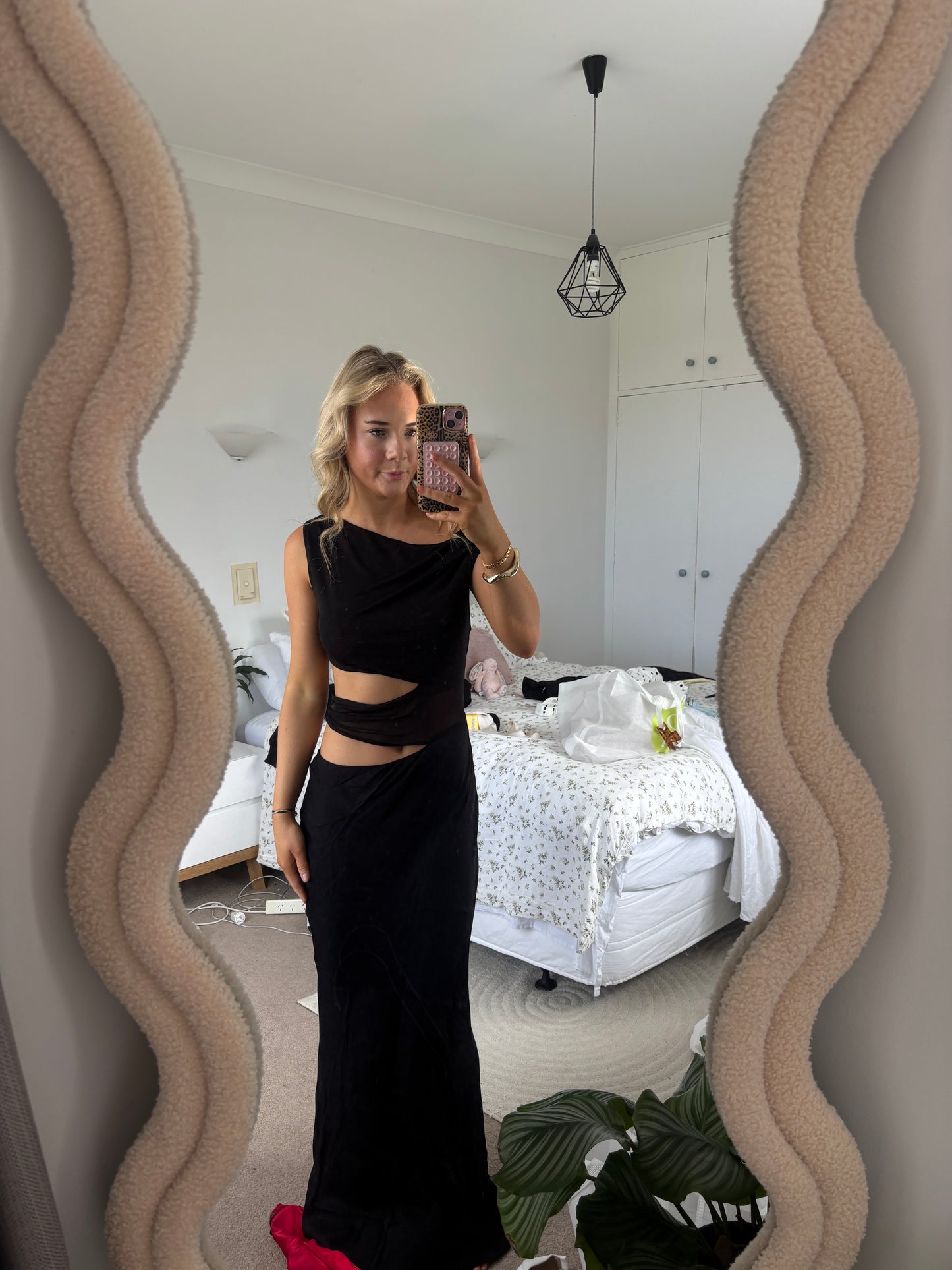 BEC AND BRIDGE-WHORL ASYM DRESS