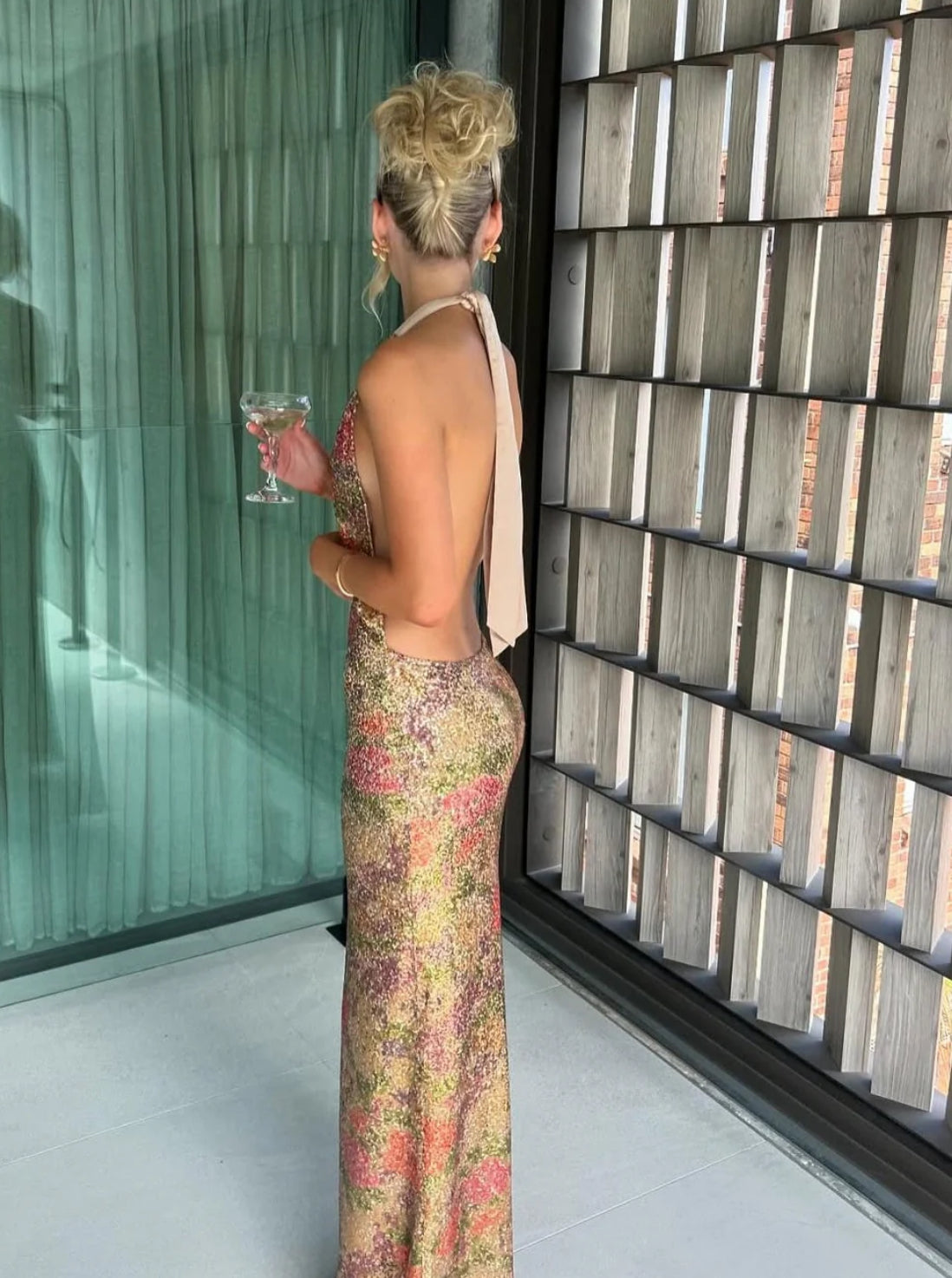 FAIT PAR FOUTCH -LIANA DRESS - FLEUR SEQUIN
