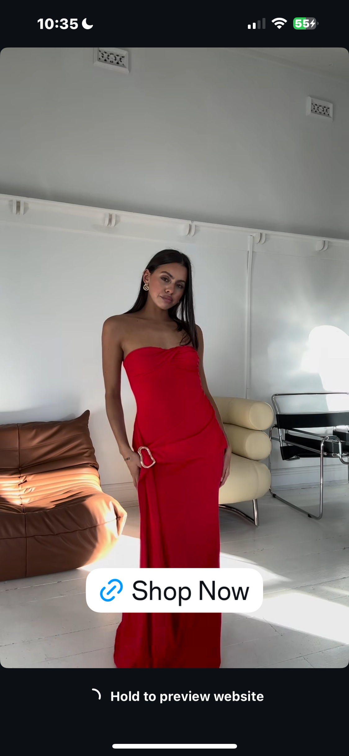 BRONZE SNAKE SHOP -KELLY MAXI DRESS CHERRY