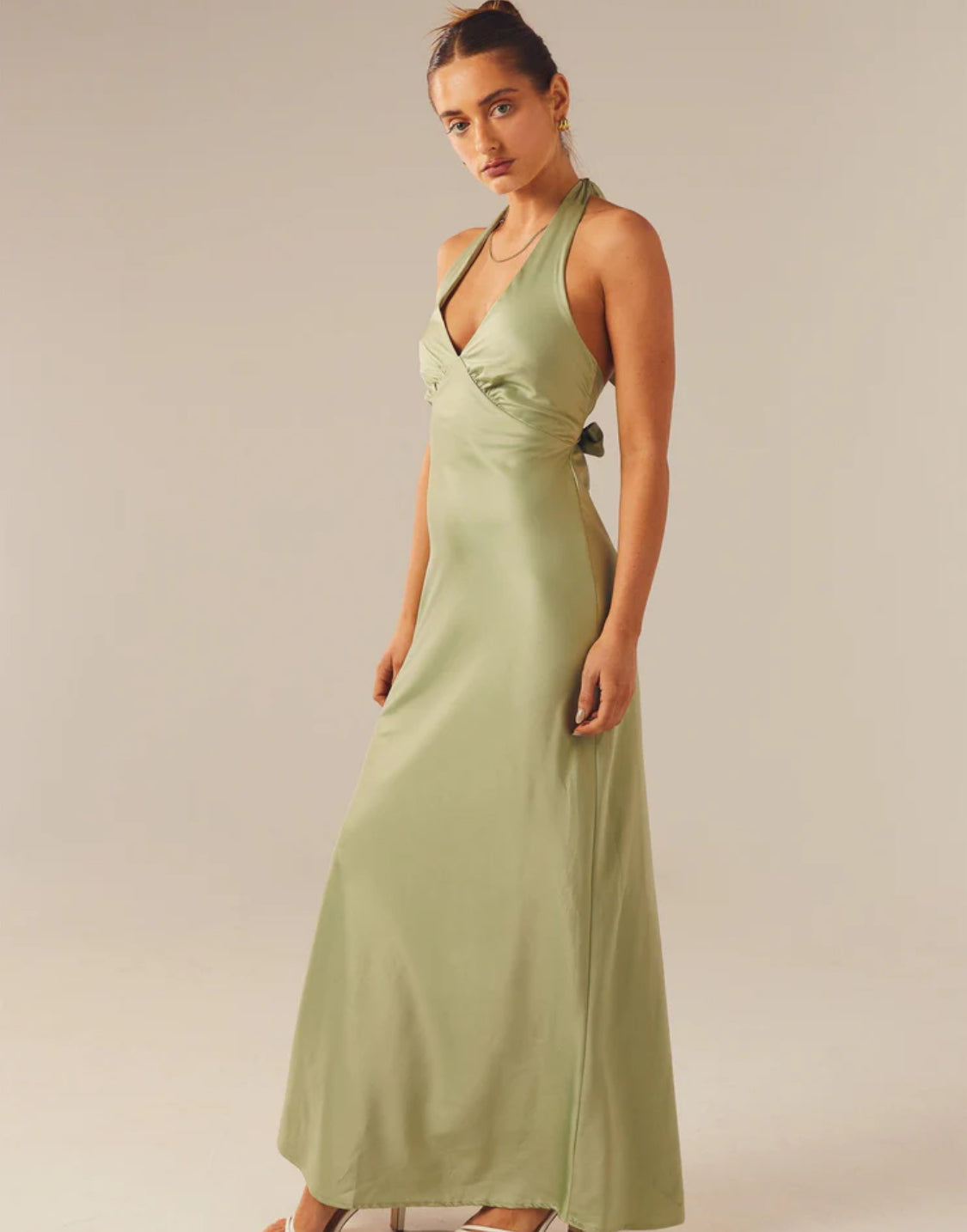 PEPPER MAYO - HEAVY HEARTED SATIN MAXI