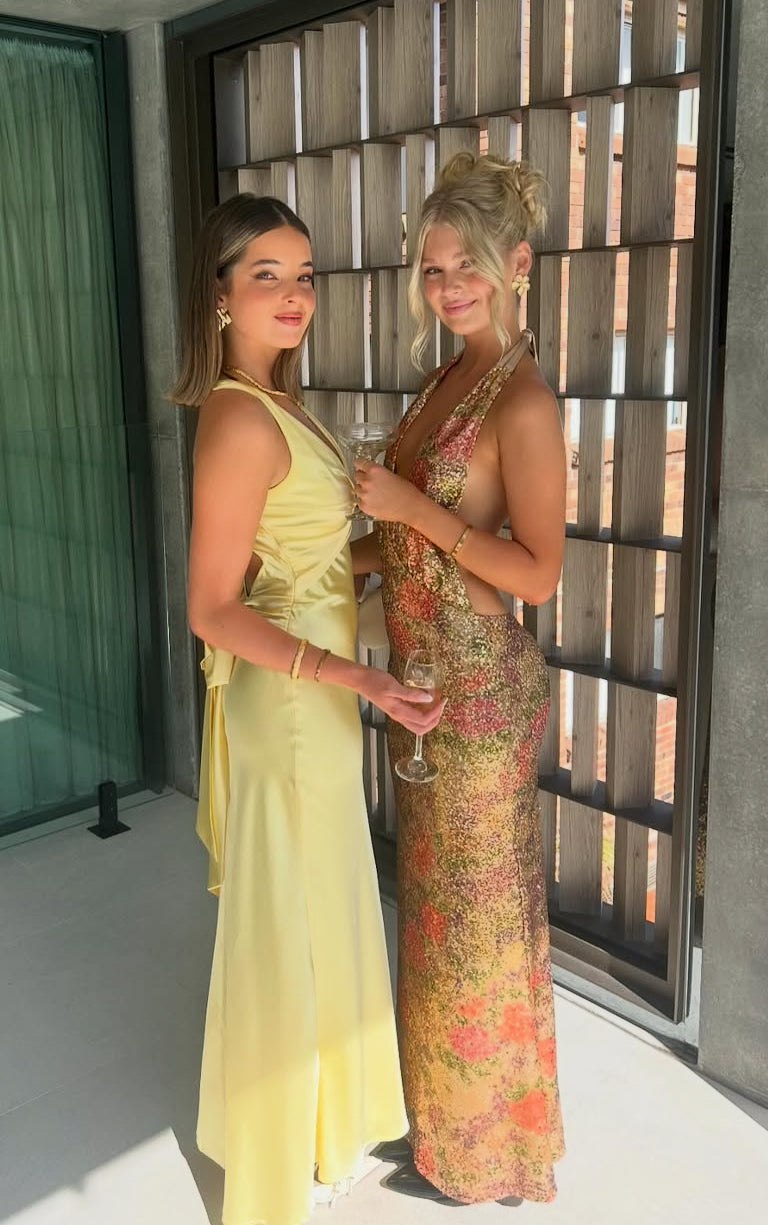 FAIT PAR FOUTCH -LIANA DRESS - FLEUR SEQUIN