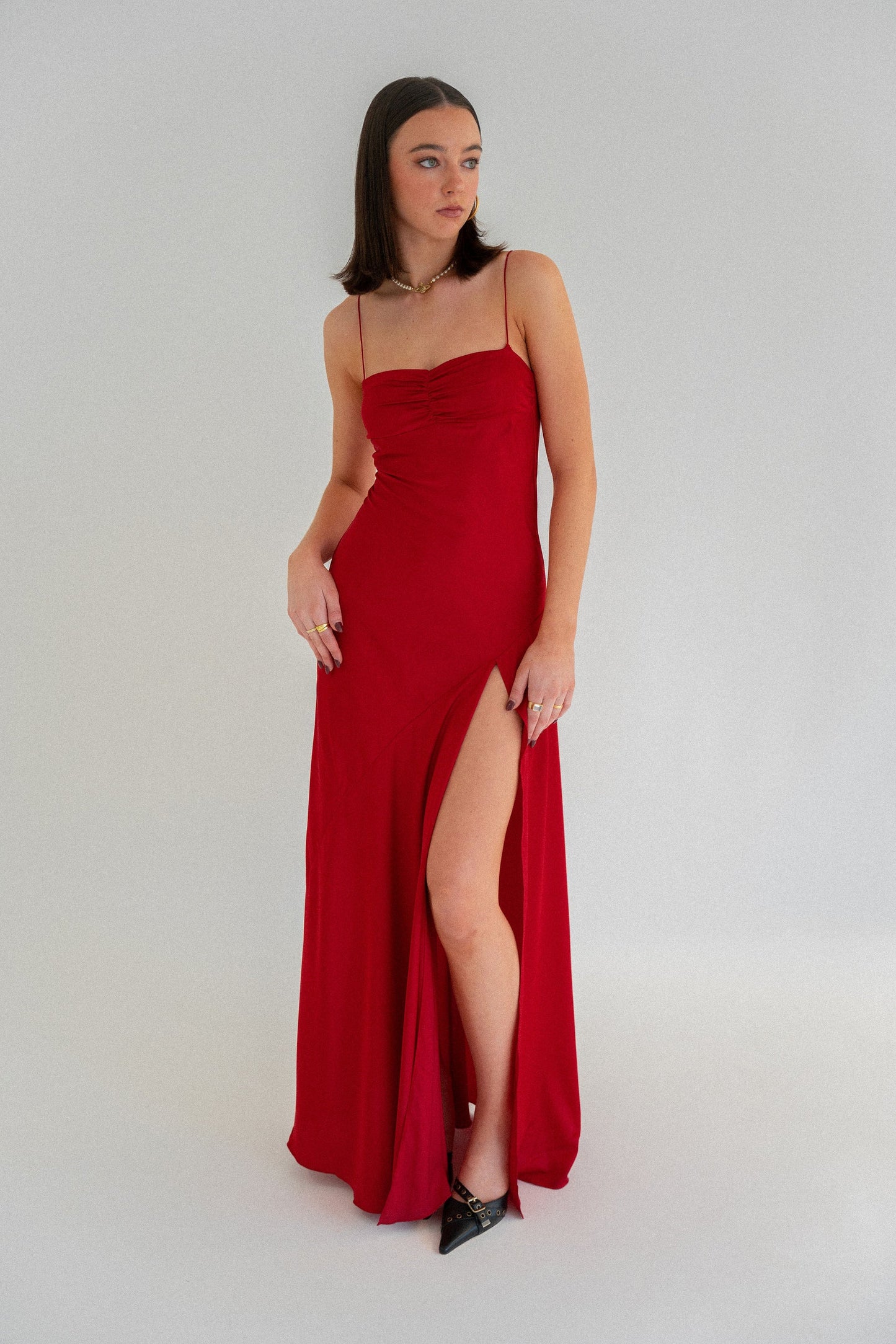 HNTR THE LABEL - GAIA GOWN WINE