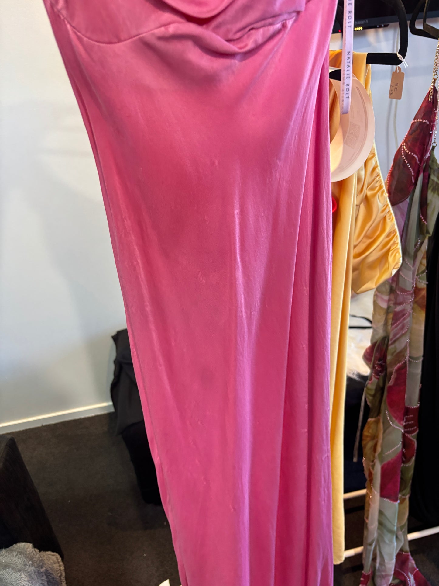 NATALIE ROLT-MONICA GOWN PINK
