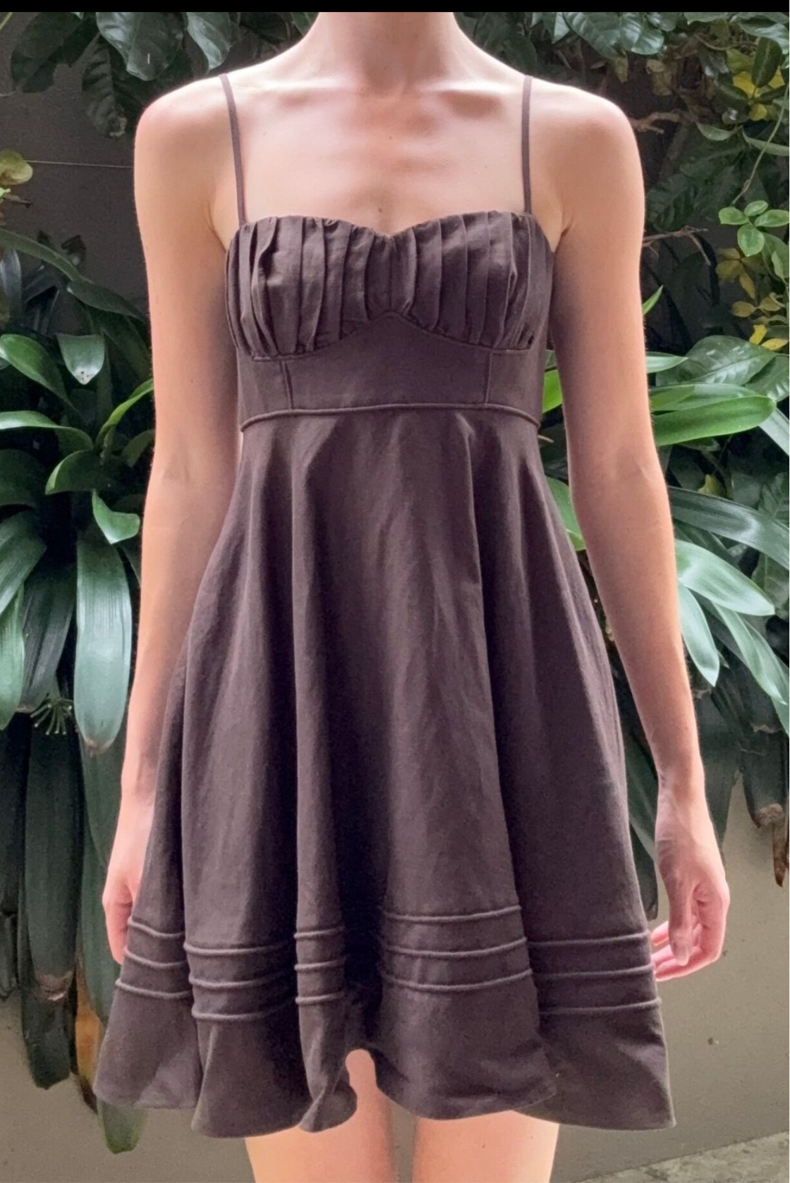ULLA CORDED CIRCLE MINI DRESS-SHONA JOY