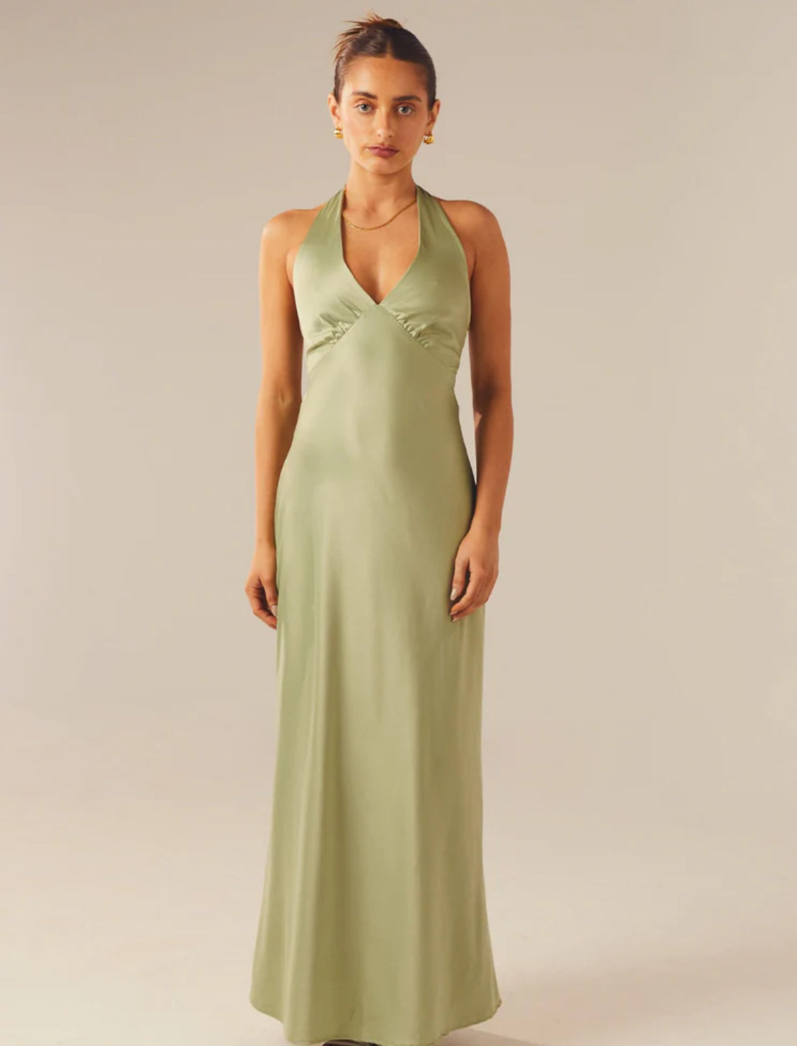 PEPPER MAYO - HEAVY HEARTED SATIN MAXI