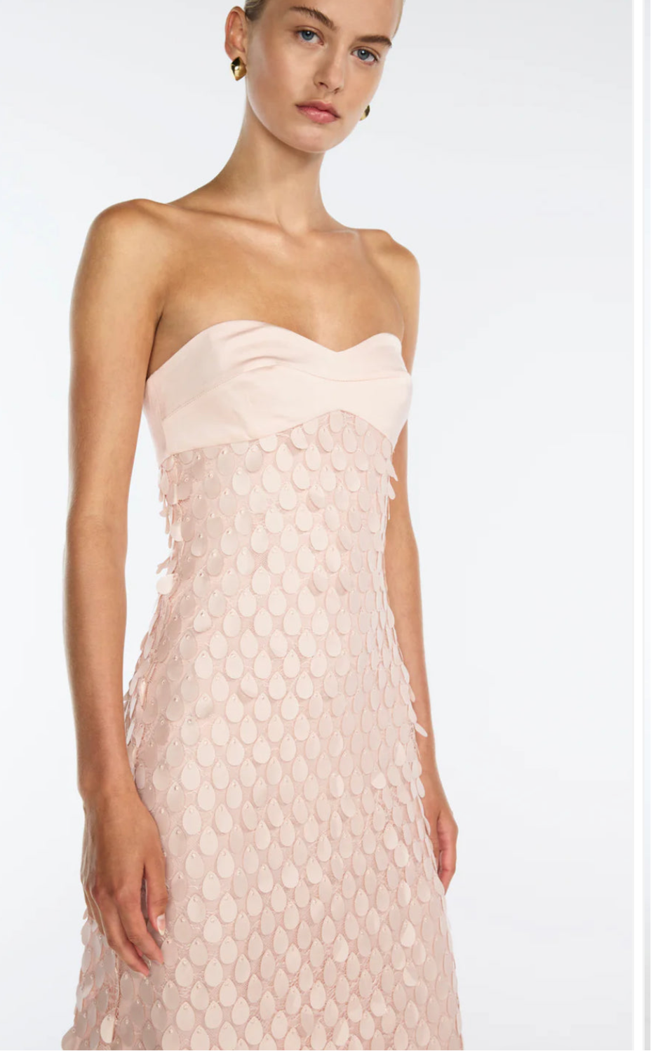 MANNING CARTELL -SUPREME EXTREME BALCONETTE DRESS ROSEWATER