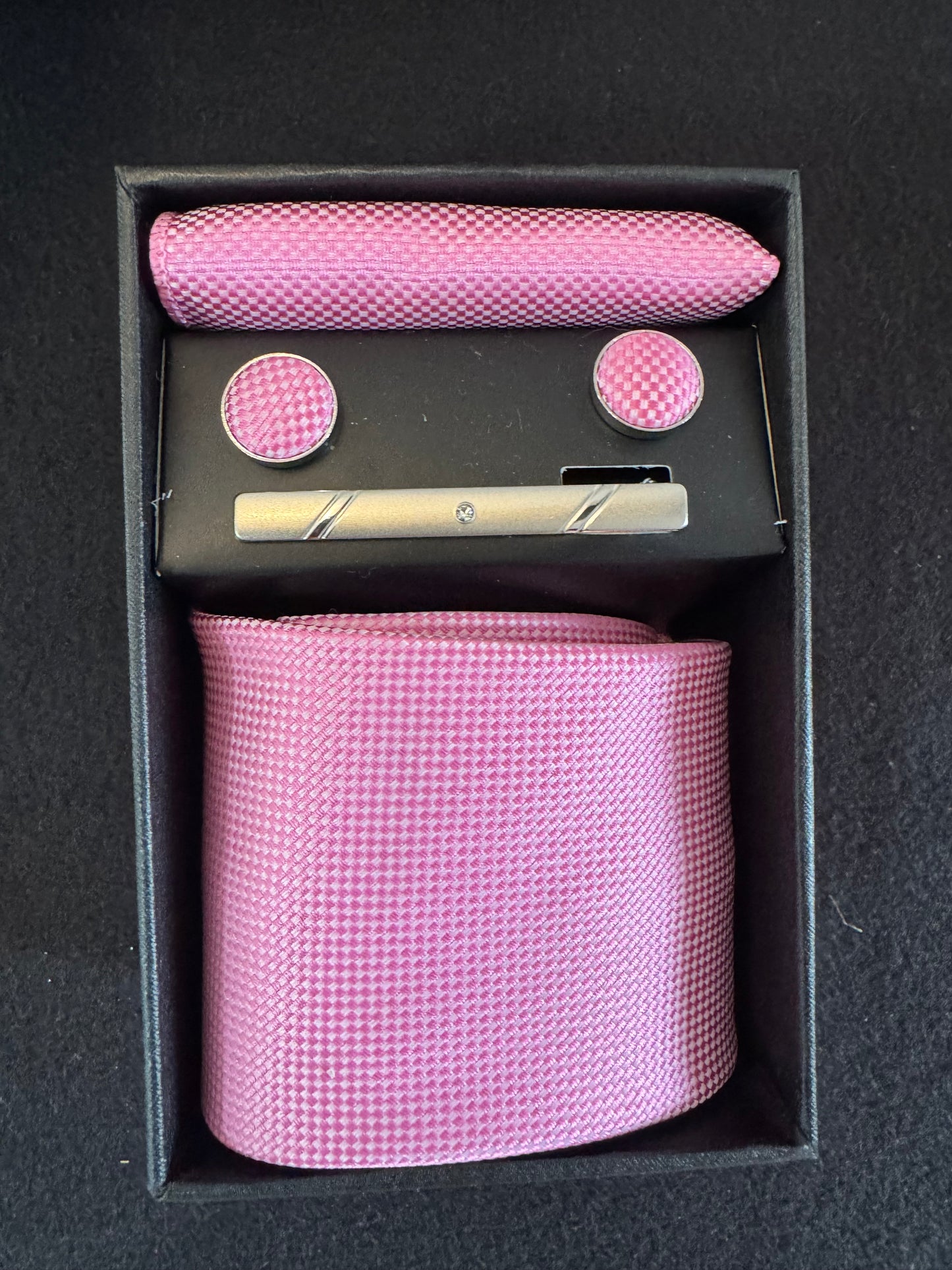 Tie Pink Colored with a subtle pattern