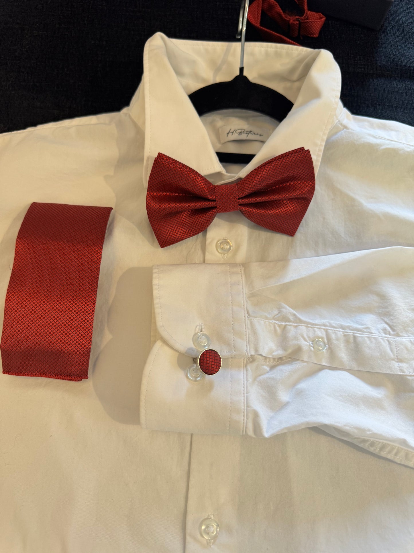 BOW TIE - WINE RED