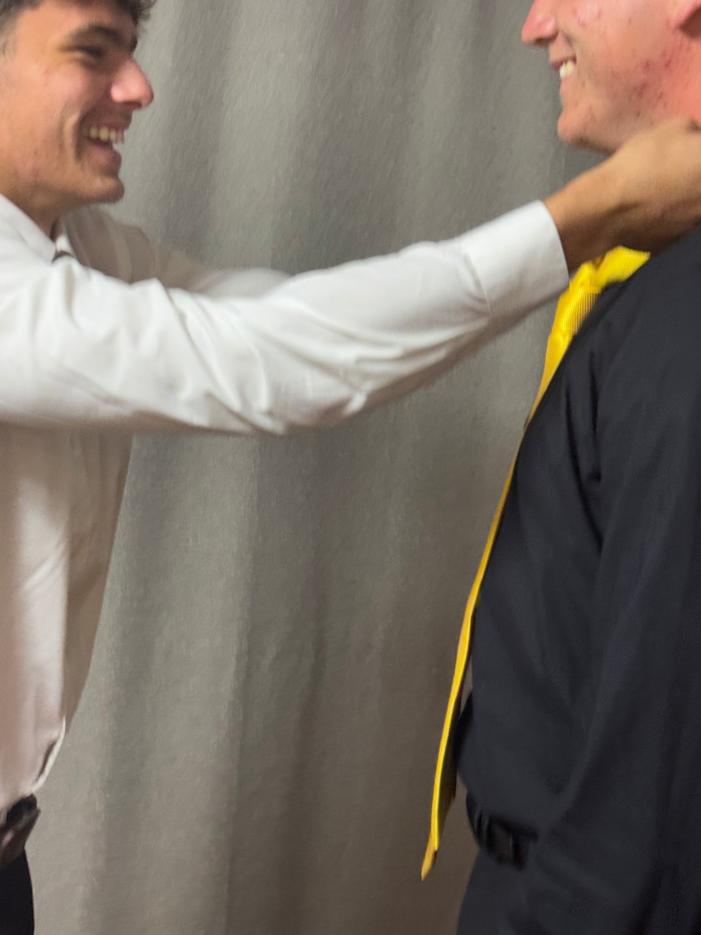 YELLOW DRESS TIE