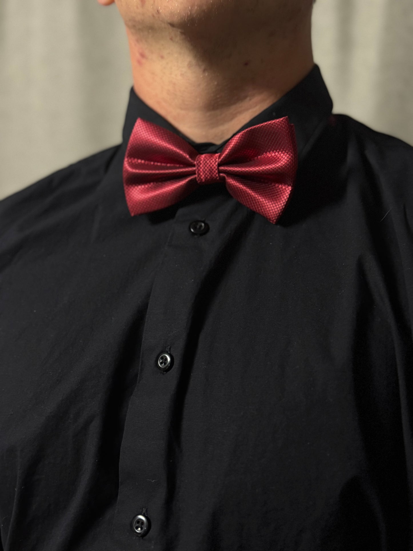 BOW TIE - WINE RED