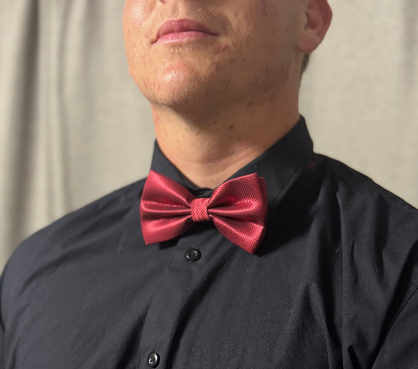 BOW TIE - WINE RED