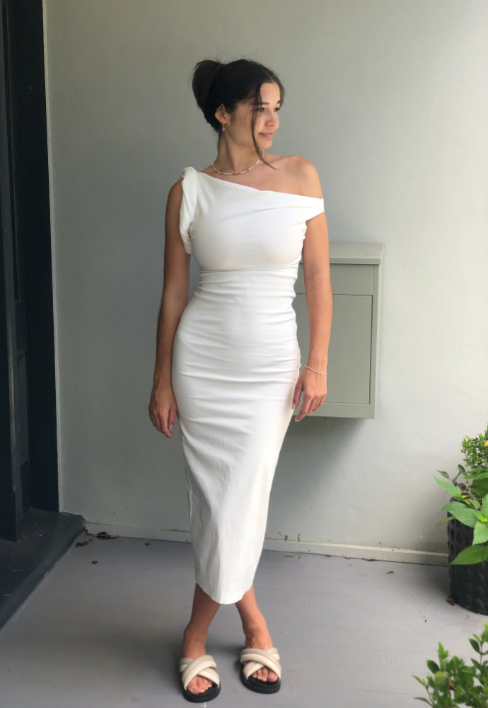 ZARA - ASYMMETRIC DRESS