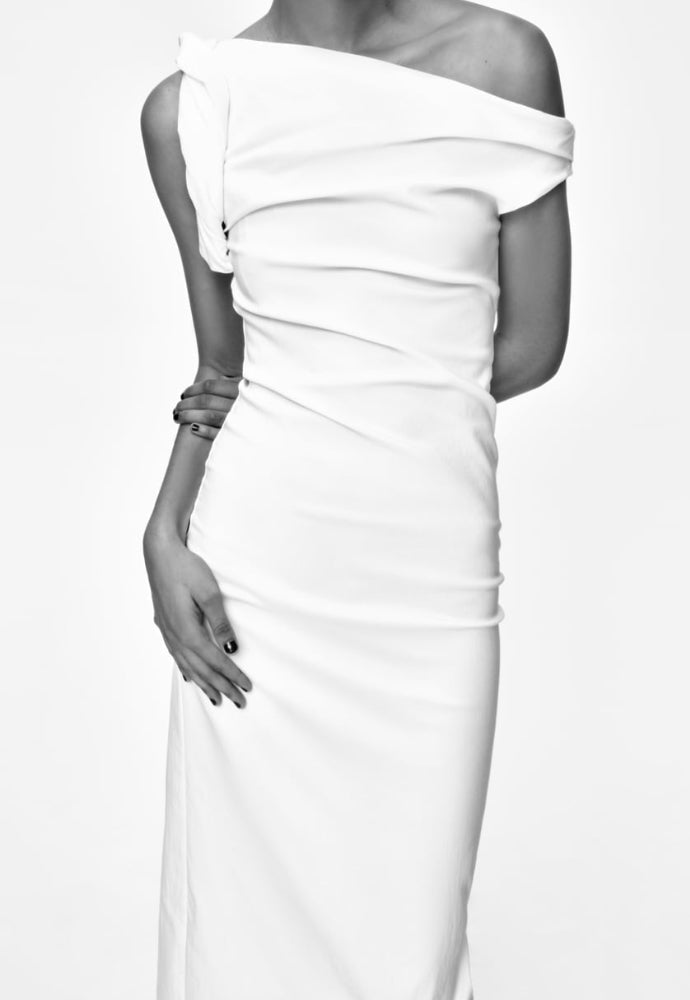 ZARA - ASYMMETRIC DRESS