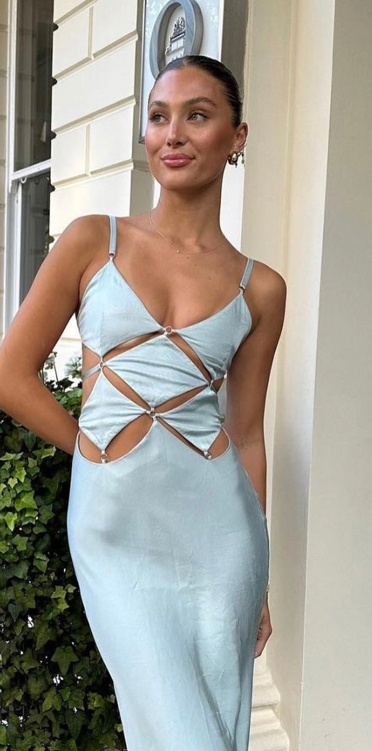 BEC & BRIGE- DIAMOND DAYS DRESS BLUE