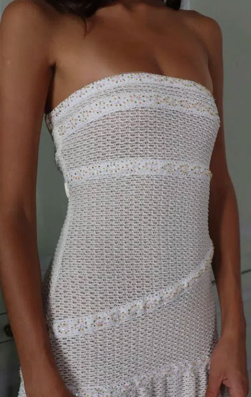 FAIR PAR FOUTCH - COLETTE DRESS CREAM