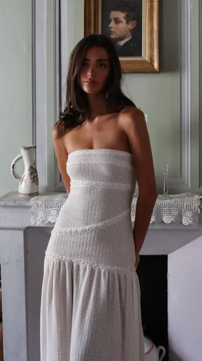 FAIR PAR FOUTCH - COLETTE DRESS CREAM