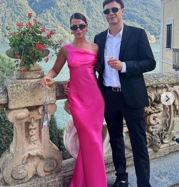 NATALIE ROLT-MONICA GOWN PINK
