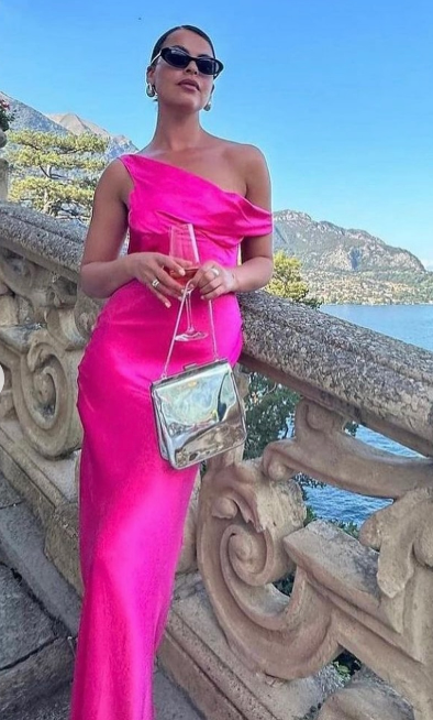 NATALIE ROLT-MONICA GOWN PINK