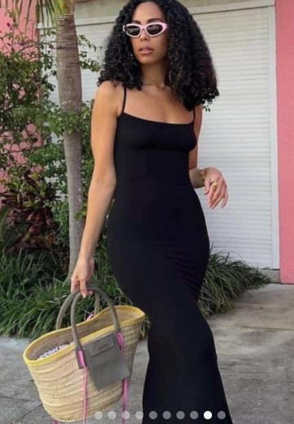 SKIMS - SOFT LOUNGE MAXI BLACK