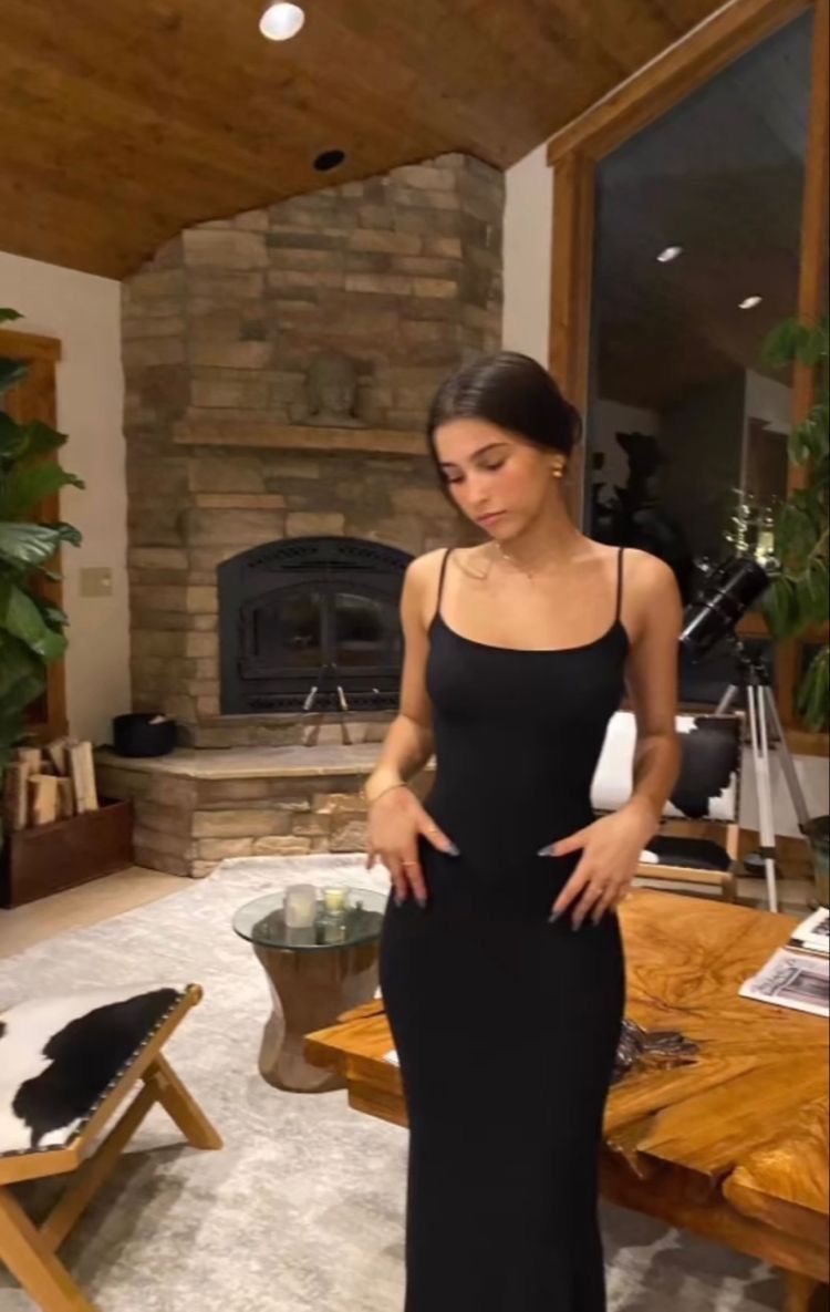 SKIMS - SOFT LOUNGE MAXI BLACK