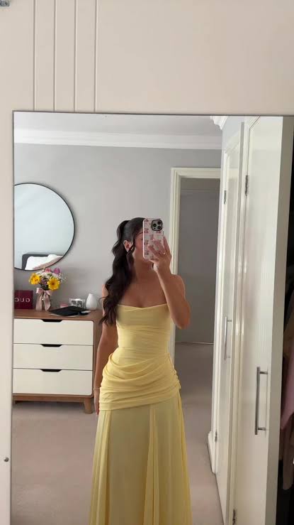 BABY BOO - SURA MAXI DRESS YELLOW