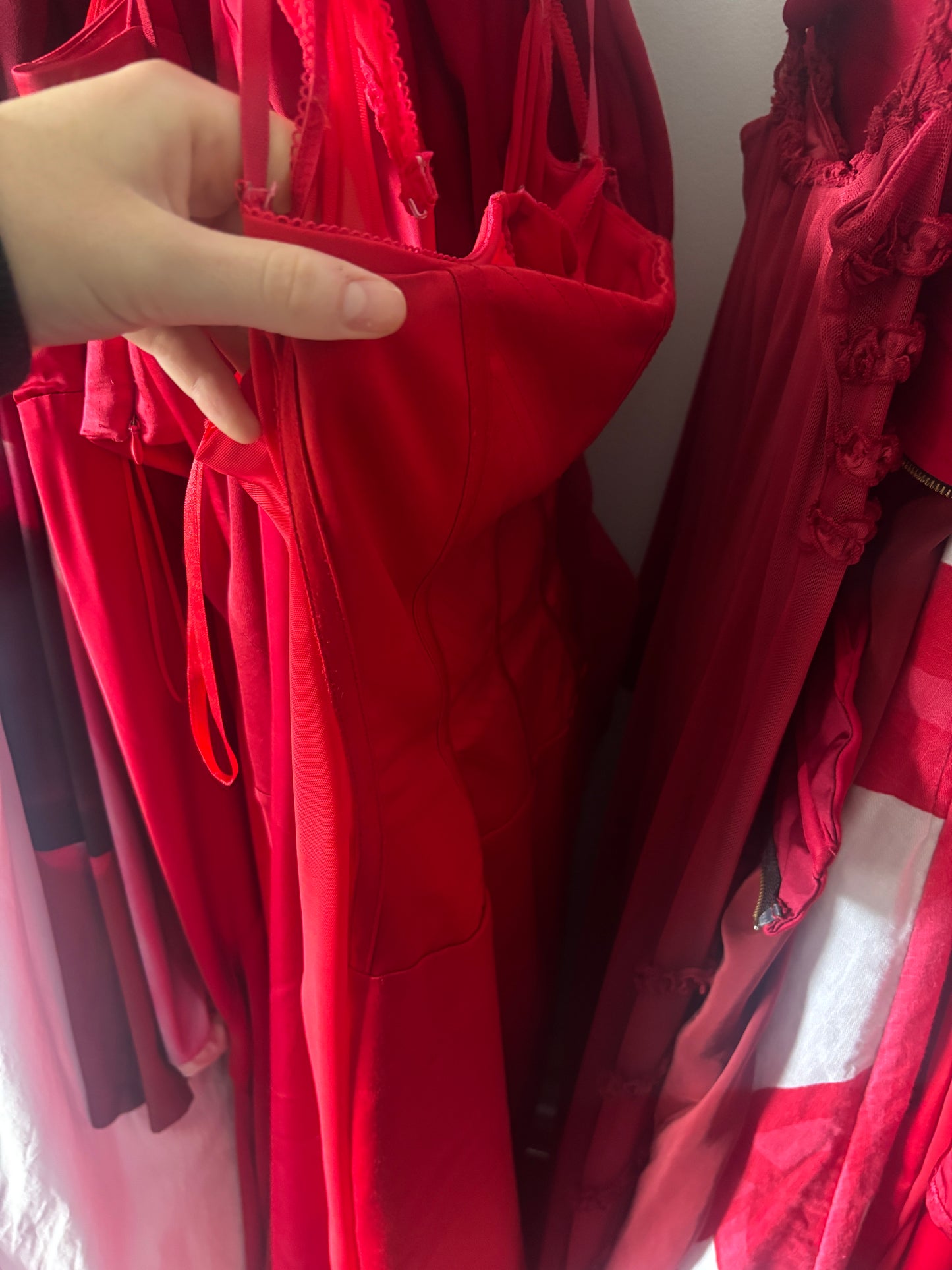 HOUSE OF CB - CHANI DRESS RED