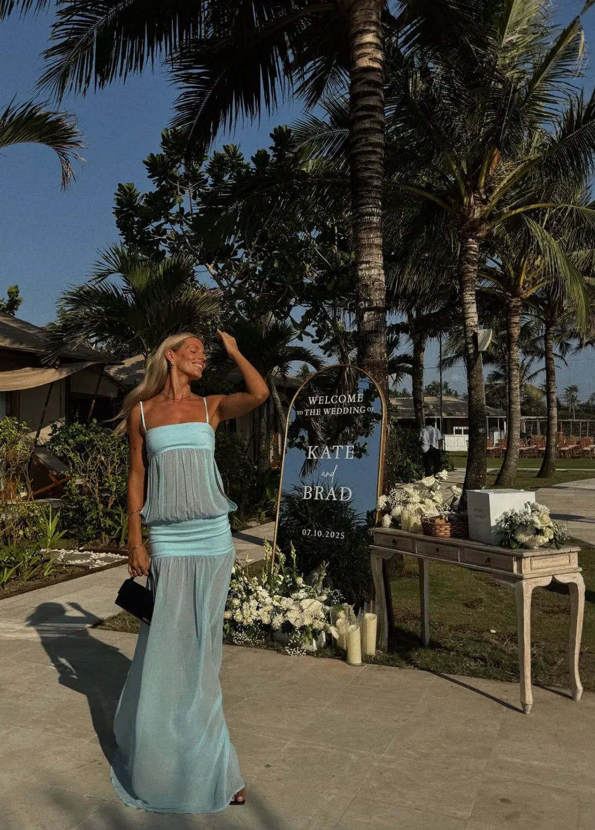 ANCE GRIA -ROMEO GOWN AQUA BLUE