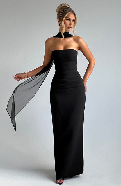 BABY BOO - YULIA MAXI DRESS - BLACK