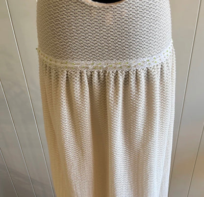 FAIT PAR FOUTCH COLETTE DRESS CREAM MAXI