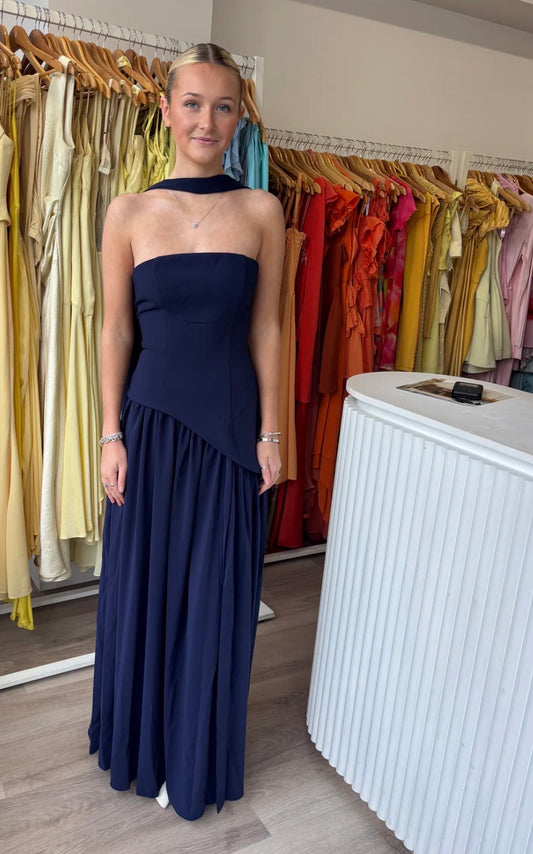 BABY BOO - MALIYA MAXI NAVY BLUE