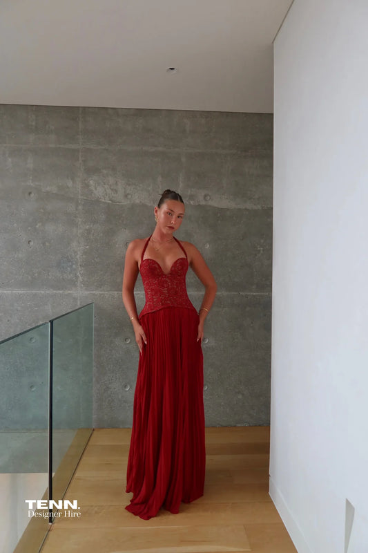 FENITY - GAIA GOWN RED