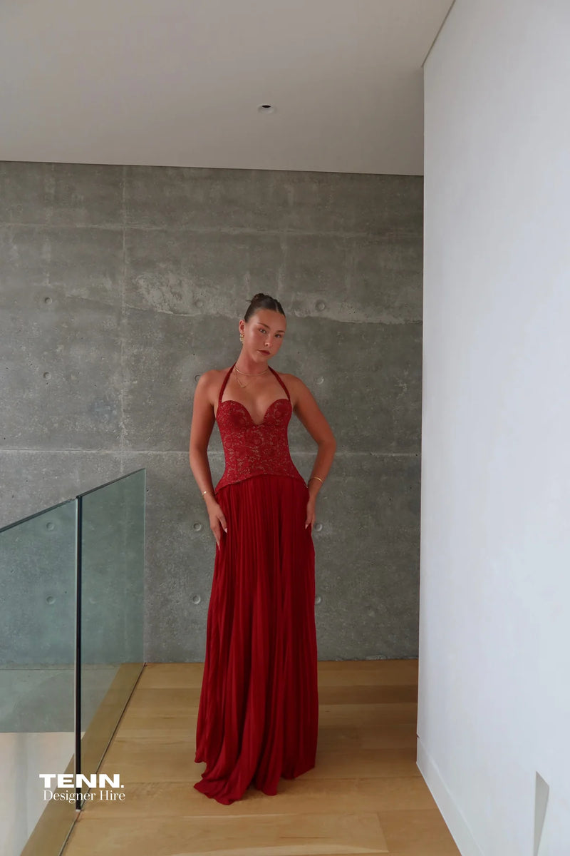 FENITY - GAIA GOWN RED