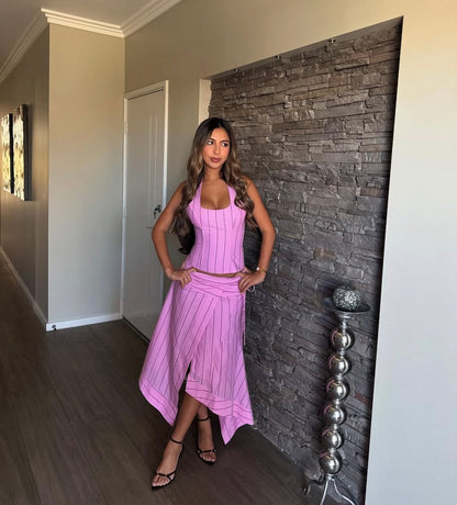 I AM DELILAH- SABRINA SET PINK