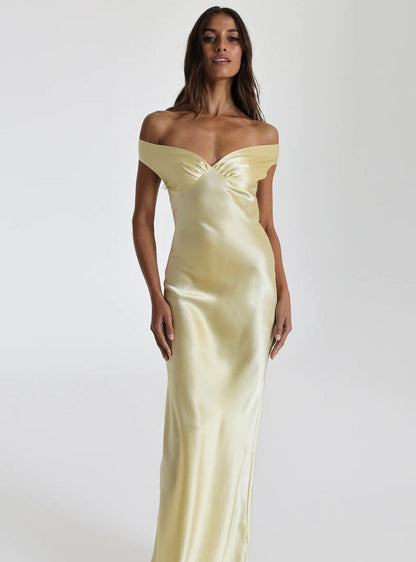 NATALIE ROLT - BRIDGET GOWN (lemon)