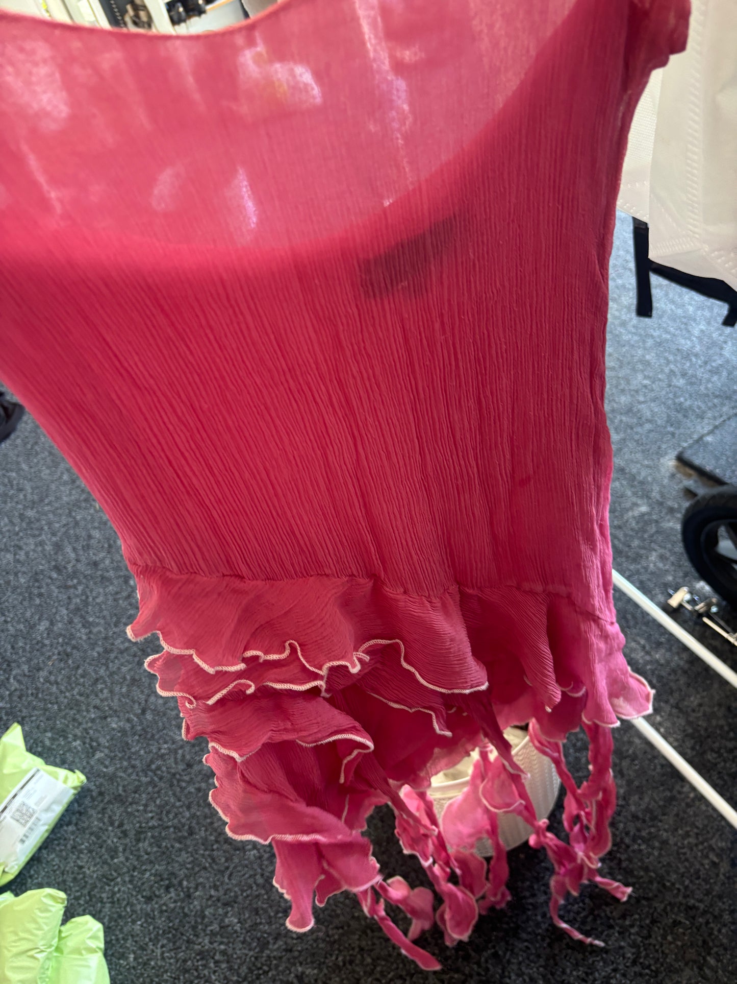 DANA - FOLEY FIRE MIDI DRESS PINK