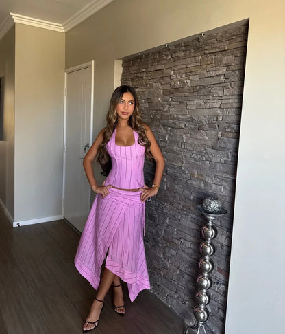I AM DELILAH- SABRINA SET PINK