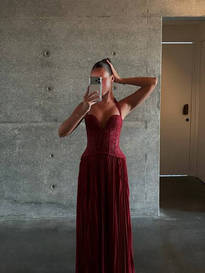 FENITY - GAIA GOWN RED