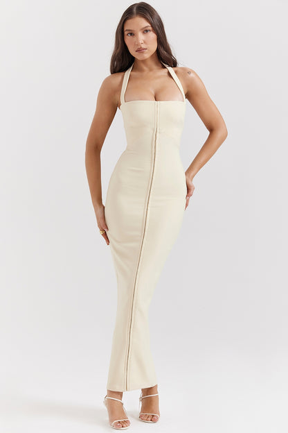 HOUSE OF CB-MIA DRESS BUTTER