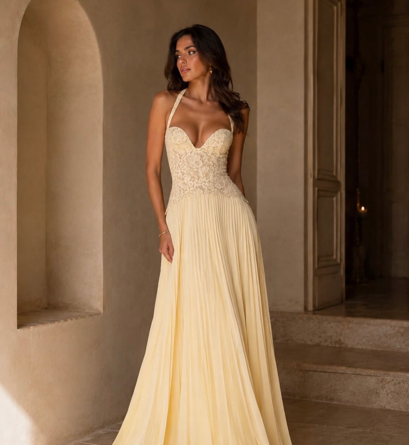 FENITY - GAIA GOWN YELLOW