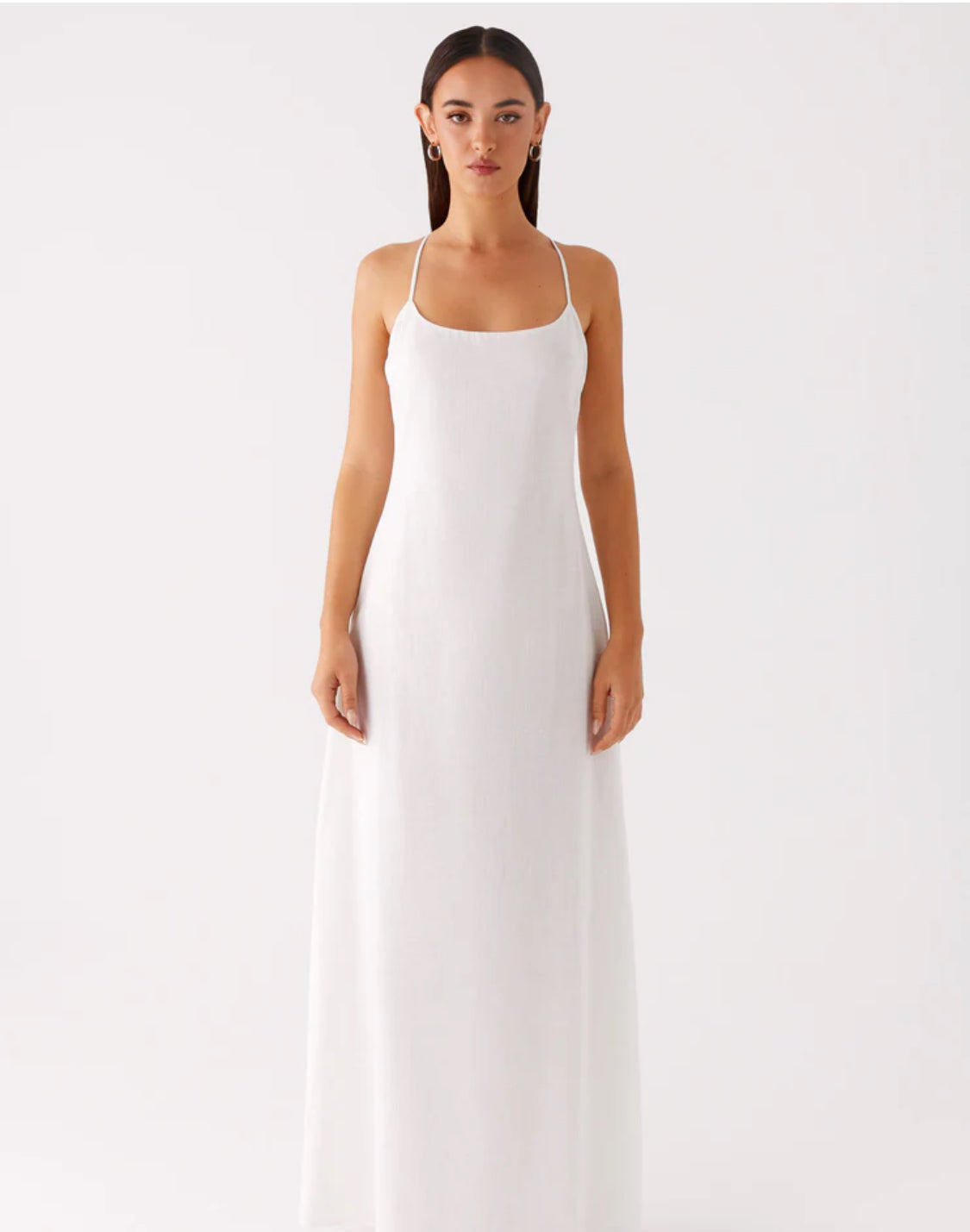 PEPPERMAYO-MADELEINE SCOOP NECK MAXI DRESS