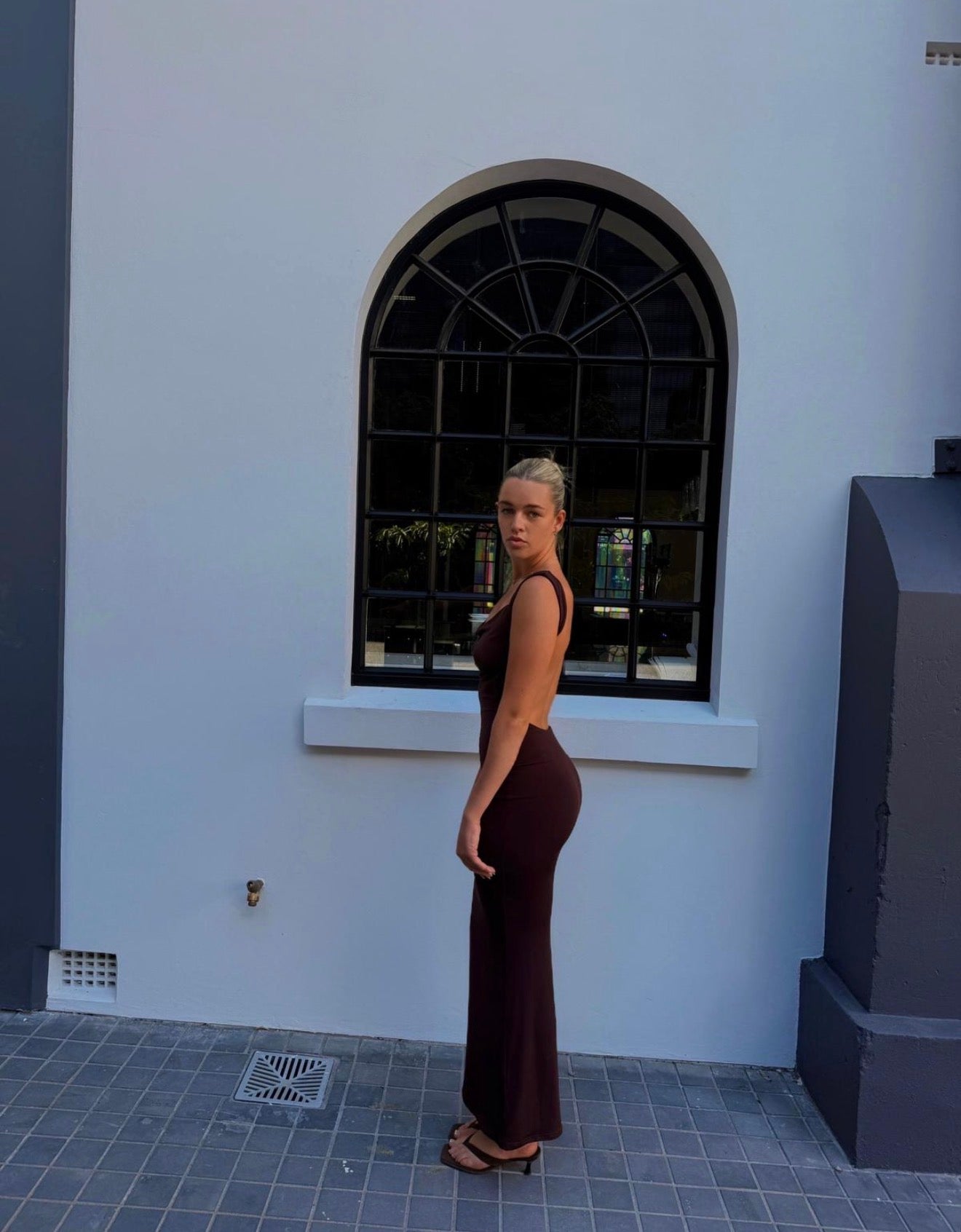 TIGERMIST-MORANA DRESS BROWN