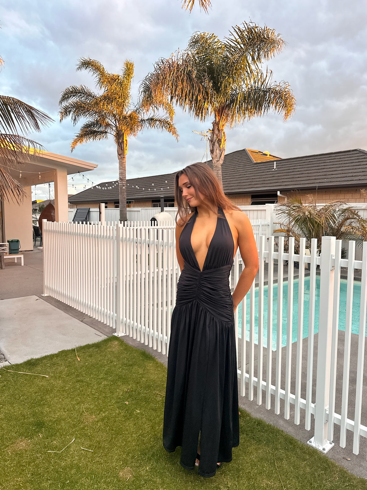 BABY BOO MELANIA MAXI DRESS